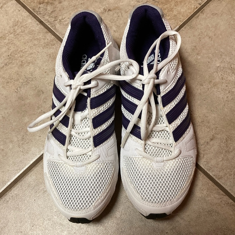 Adidas Womens Merumo 990375 White Running Shoes Sneakers Size 9.5 NEW‎